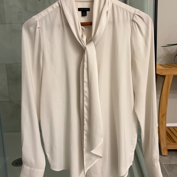 Ann Taylor Tie Neck Blouse - extra small - Picture 5 of 5